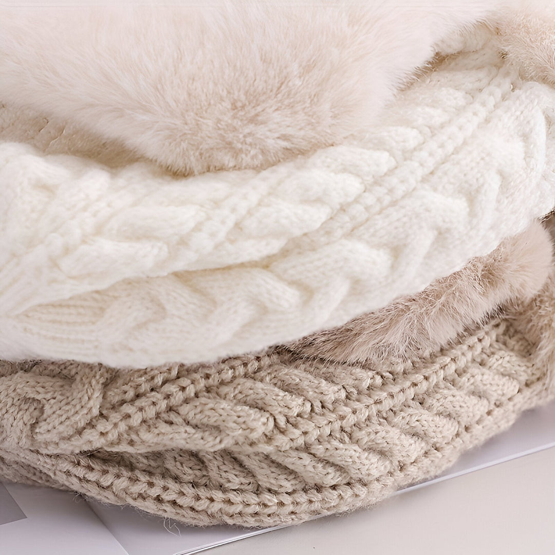 Dagmara – Komfortowa Fleece’owa Czapka z Nausznikami