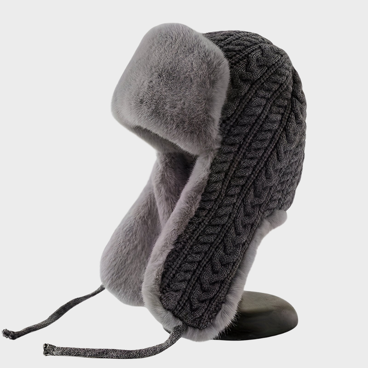 Dagmara – Komfortowa Fleece’owa Czapka z Nausznikami