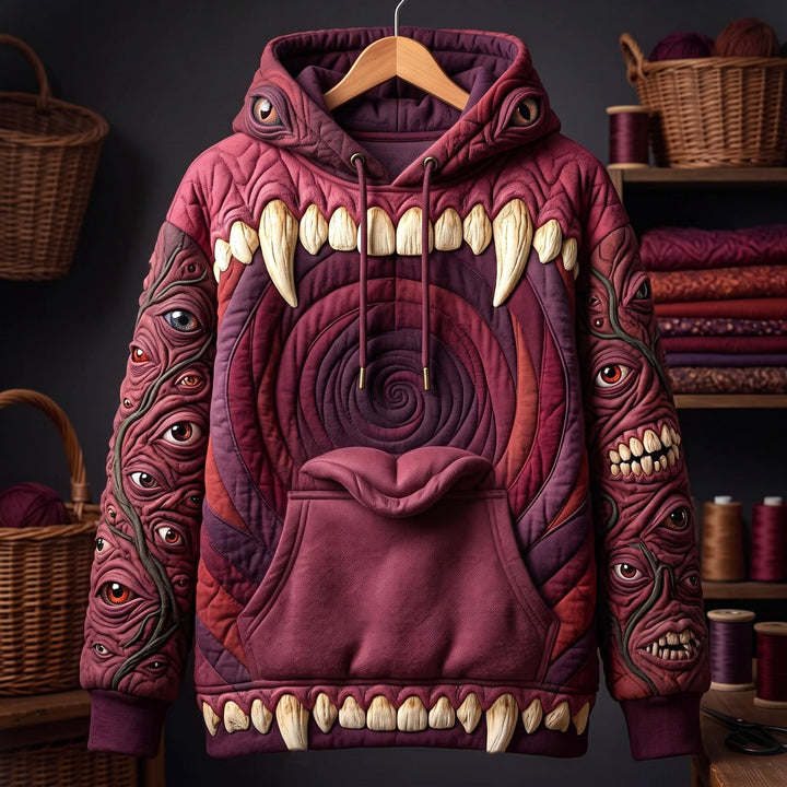Hoodie z Zębami Strasznego Potwora