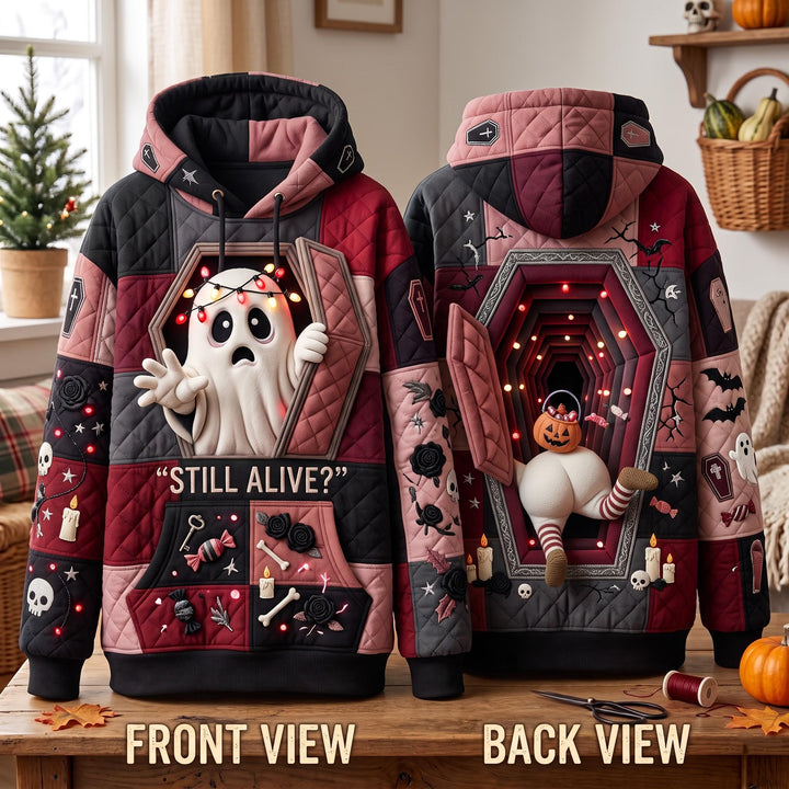 Bluza z kapturem Coffin Peek Ghost