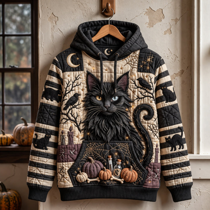 Hoodie w kolorze czarnym o północy