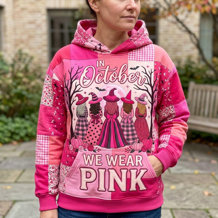 Różowy Październik Magic Hoodie