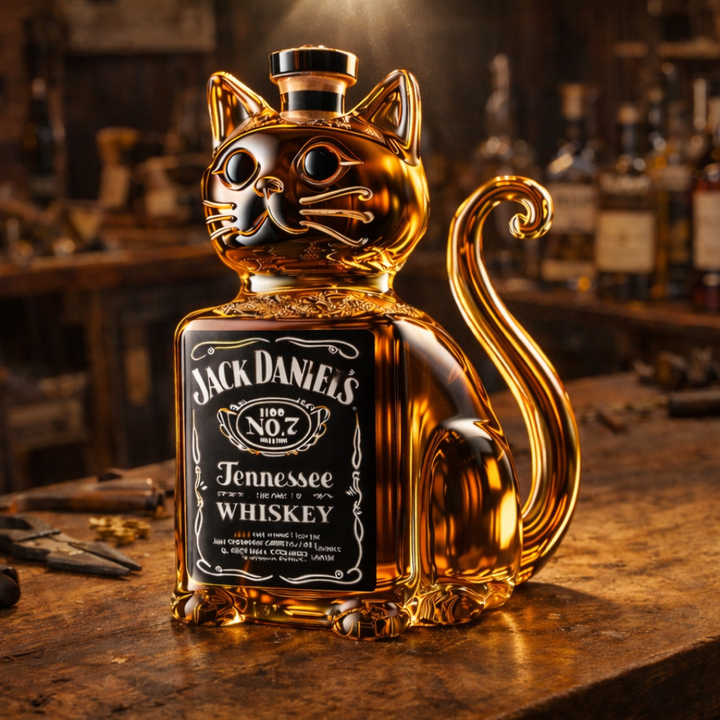 Karafka do Whisky - Edycja Kocia