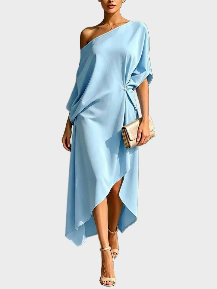 Camila - Elegancka asymetryczna sukienka